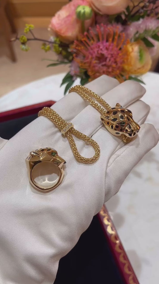 Yellow Gold Pantheris Set