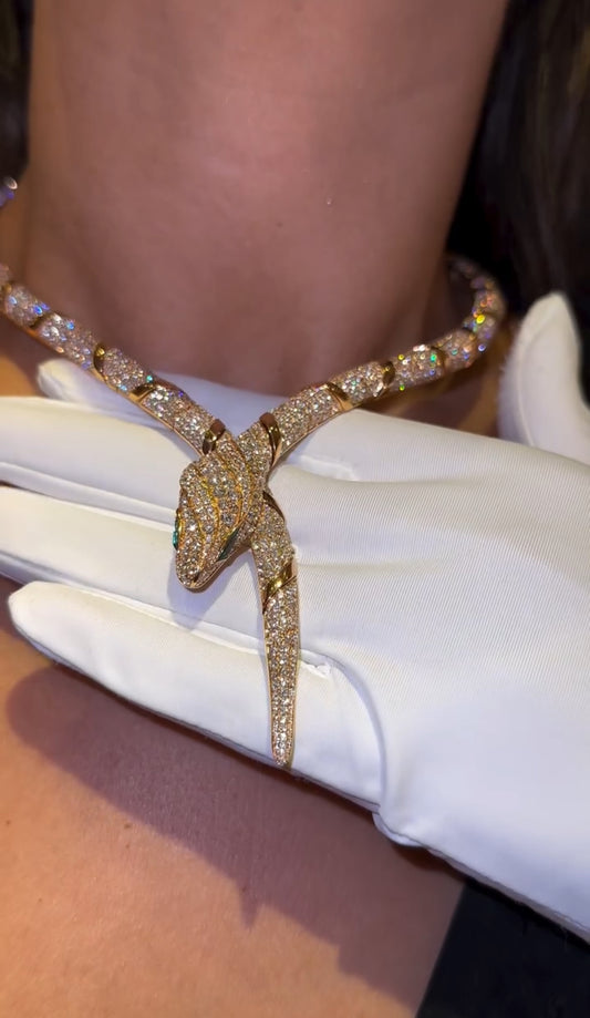 Elegant Diamond Rose Gold Set