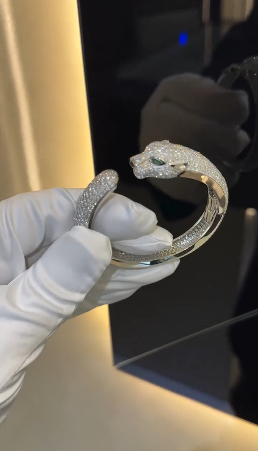 Full Diamond Pantheris Bracelet