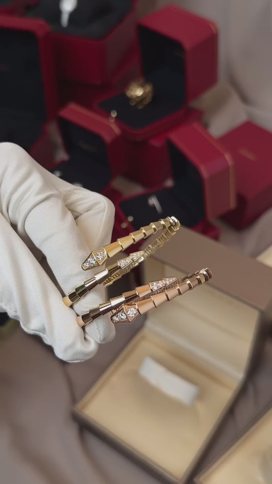 Gold & Diamond Serpentaire BRACELET